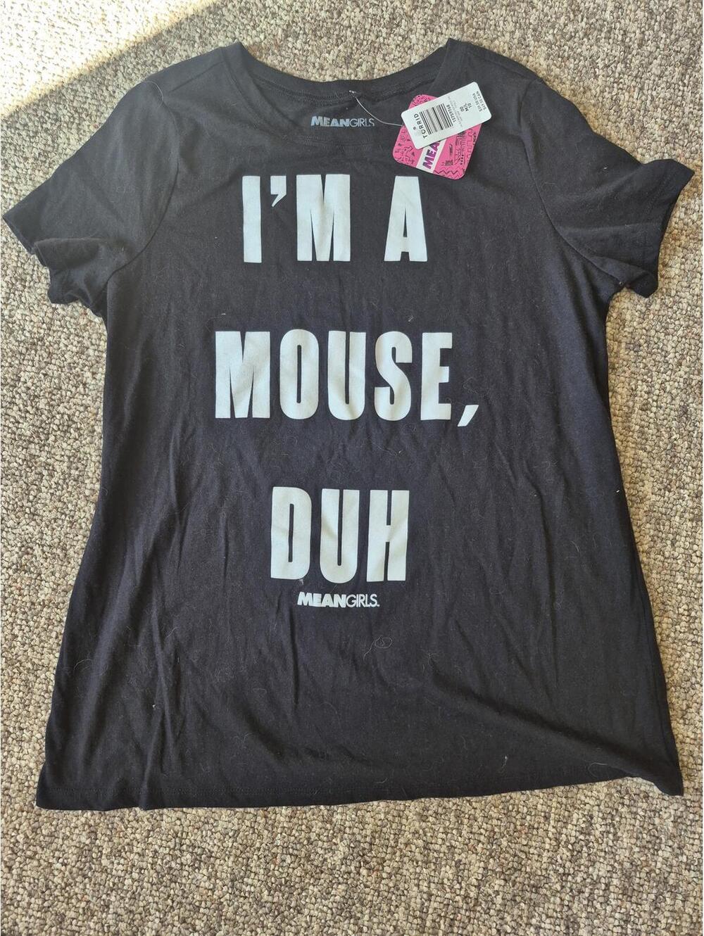 Torrid Mean Girls I'm a Mouse Duh Graphic T-Shirt Size 00 M/L